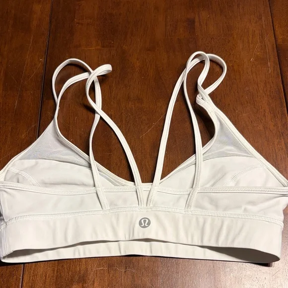 Lululemon Athletica White Strappy Bra - Picture 2 of 6